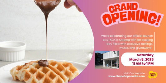 Grand Opening: Chap Chap Snacks at STACKTˣ Ottawa!
