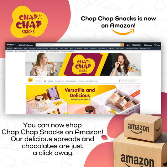 Chap Chap Snacks is Now Live on Amazon Canada & US!