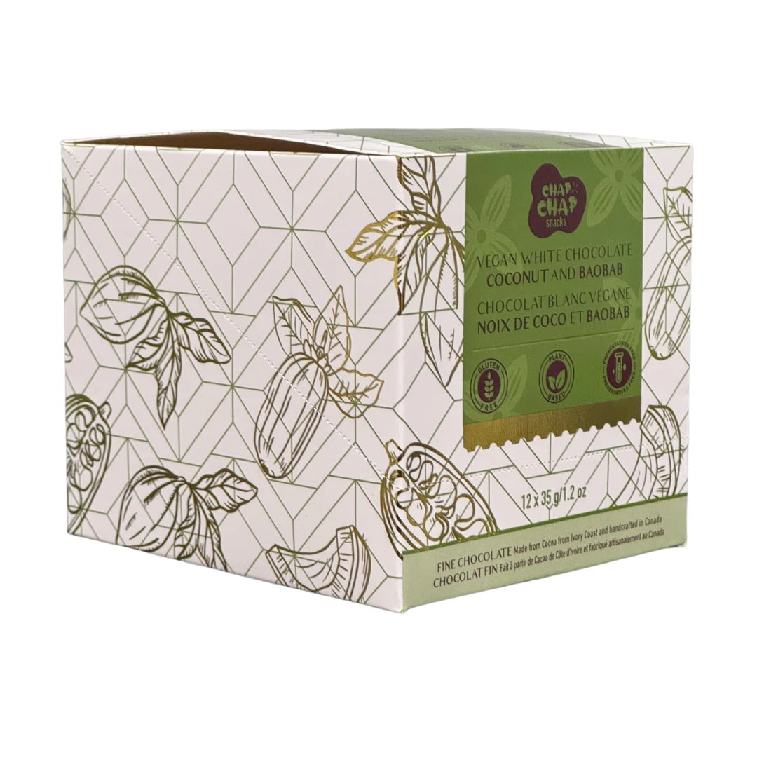 Coconut & Baobab Vegan White Chocolate