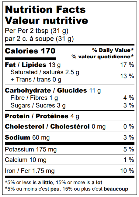 Nutrition Facts
